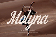 Molyna Modern Script Font, a Script Font by Elegant Font (Thumbnail 1 of 8)