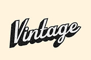 Grain Retro Stamp Script Text Effect, a Templates & Theme by studiogstock (Thumbnail 2 of 2)