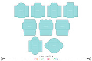Envelopes Bundle SVG Cutting Files, an Invitation Template by Miss Tiina (Thumbnail 10 of 11)