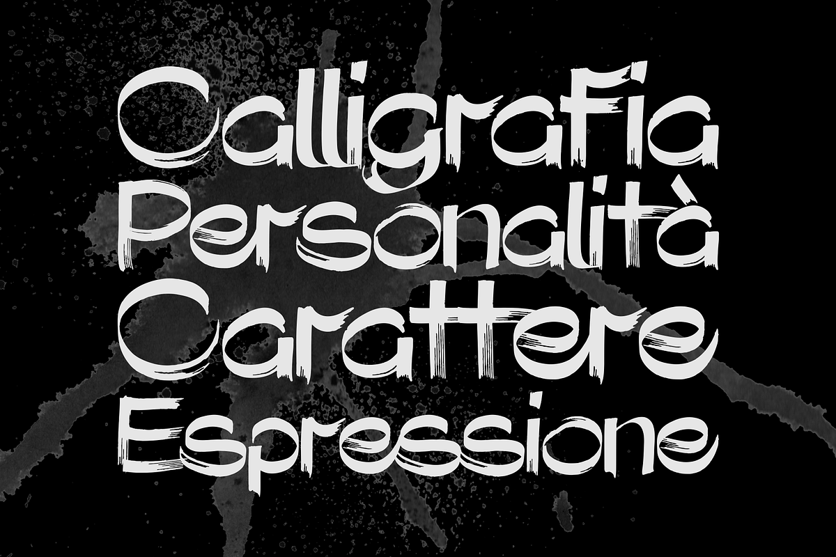Agosto – Font Kit, a Script Font by Stefano Giliberti (Photo 2 of 10)
