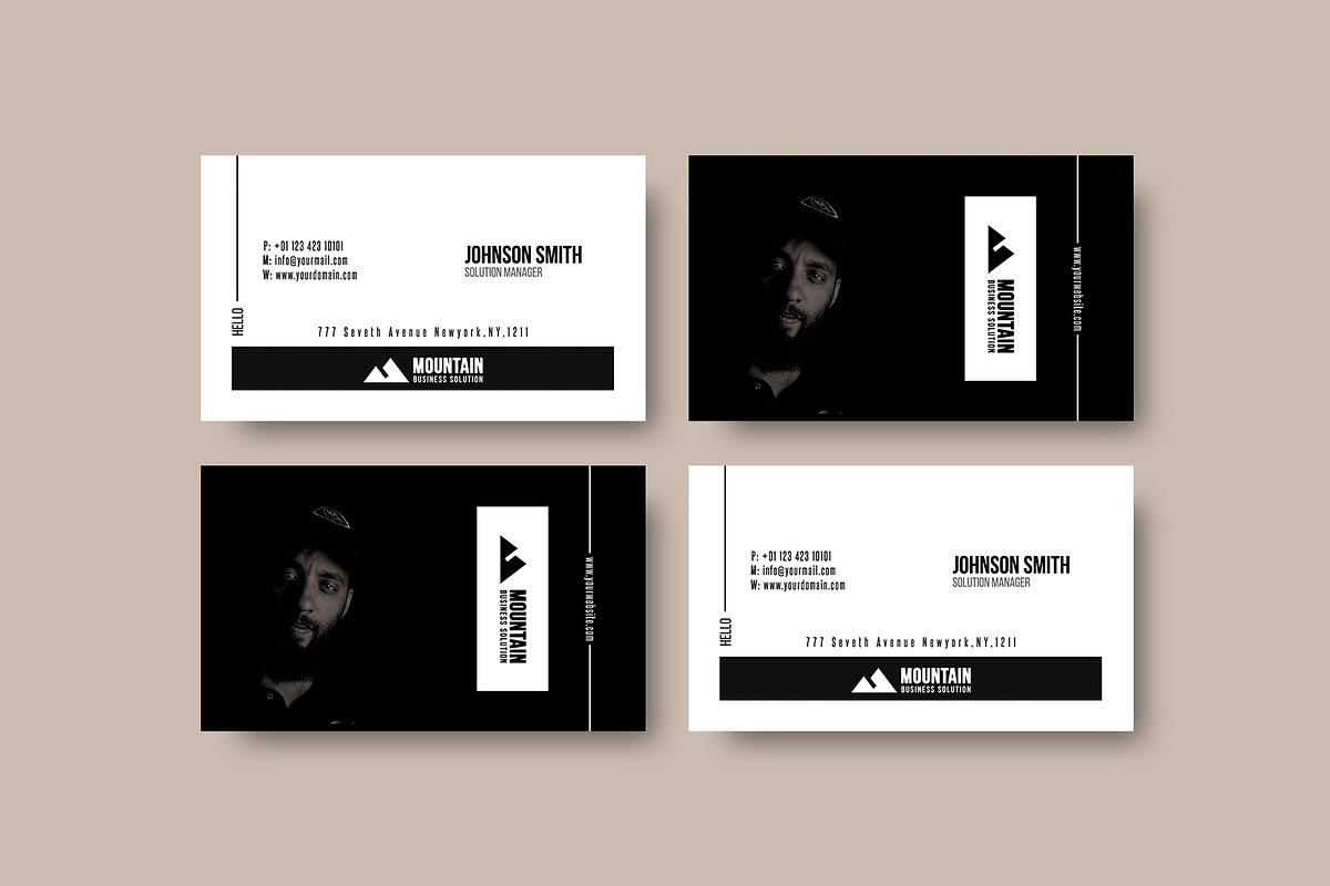 100 Business Card Template Bundle, a Business Card Template by Smashing_Studio (Photo 44 of 80)