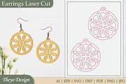 Abstract celtic Earrings Laser Cut, an Illustration by Theyo Design (Thumbnail 7 of 13)