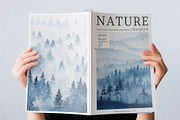 Watercolor landscapes and mountains, a Texture Illustration by Holovei (Thumbnail 7 of 7)