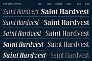Saint Hardvest – High Contrast Serif, a Serif Font by roomspace creative lab (Thumbnail 2 of 11)