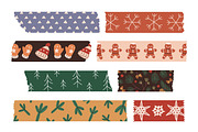 Christmas decorative washi tapes set, a Decorative Illustration by Good Studio (Thumbnail 3 of 4)
