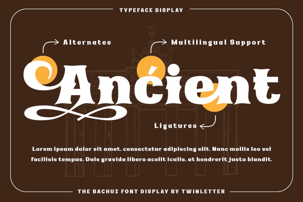 The Bachuz | Serif Classic Modernism, a Serif Font by twinstd (Photo 8 of 13)