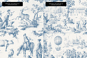 Toile De Jouy Design Collection, a Decorative Illustration by Century Library (Thumbnail 8 of 17)