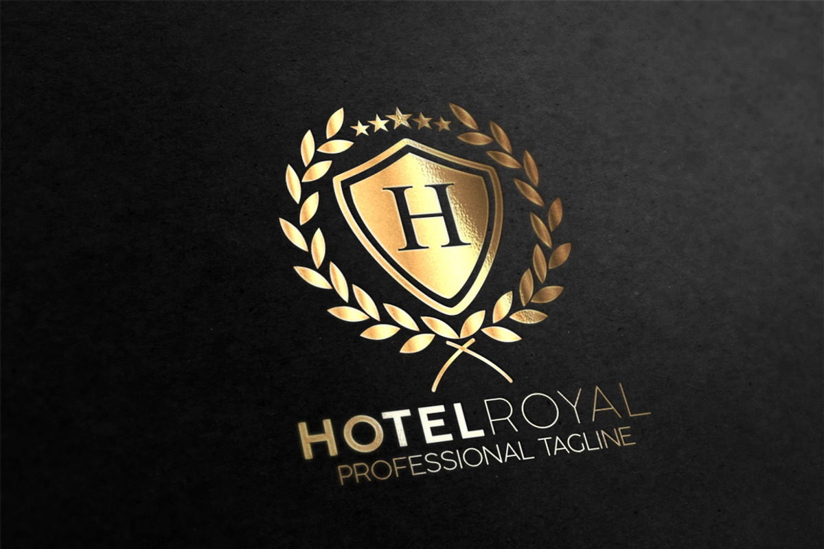 Hotel Royal Logo, a Branding & Logo Template by essegraphic