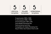 Black Friday + Cyber Monday Bundle, a Social Media Template by jgdigital.co designs (Thumbnail 3 of 11)
