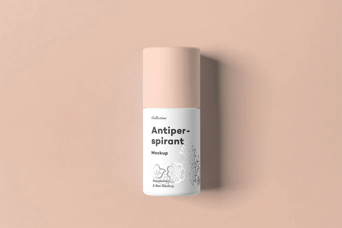 Antiperspirant Mockup, an Advertising Mockup by DesignRushMarket (Photo 3 of 13)