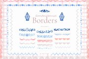 Grandmillennial Garden collection, a Decorative Illustration by Liliia Polos Illustration (Thumbnail 9 of 15)