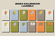 2024 Calendar | JUMBU, a Stationery Template by Two Sleepy Heads Studio (Thumbnail 3 of 4)