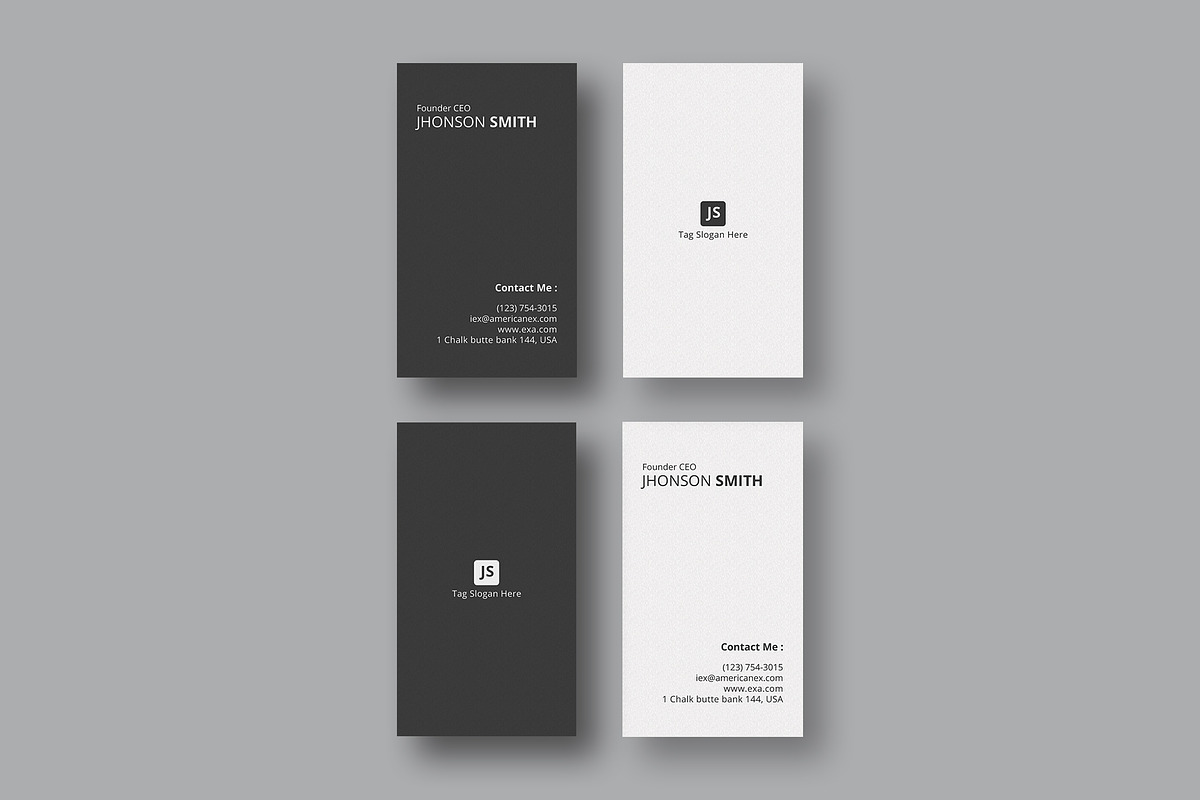 Business Card Template, a Business Card Template by Helal Shop (Photo 12 of 12)