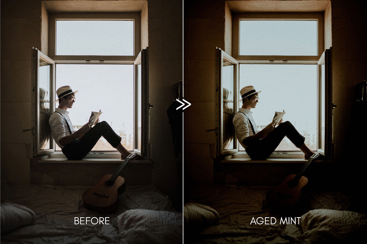 URBAN RETRO Moody Editorial Presets preview 4