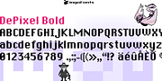 DePixel, a Font by ingoFonts (Thumbnail 8 of 9)