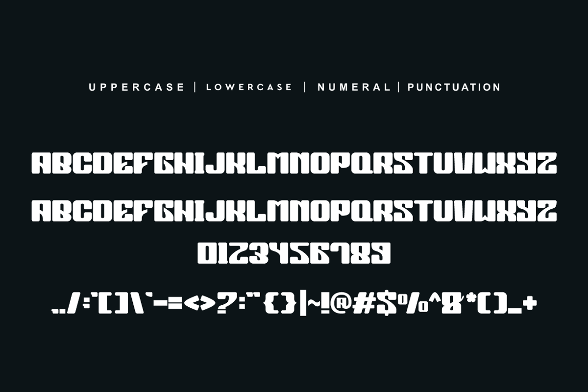Kick Gaslow, a Sans Serif Font by QR Design Studio (Photo 7 of 9)