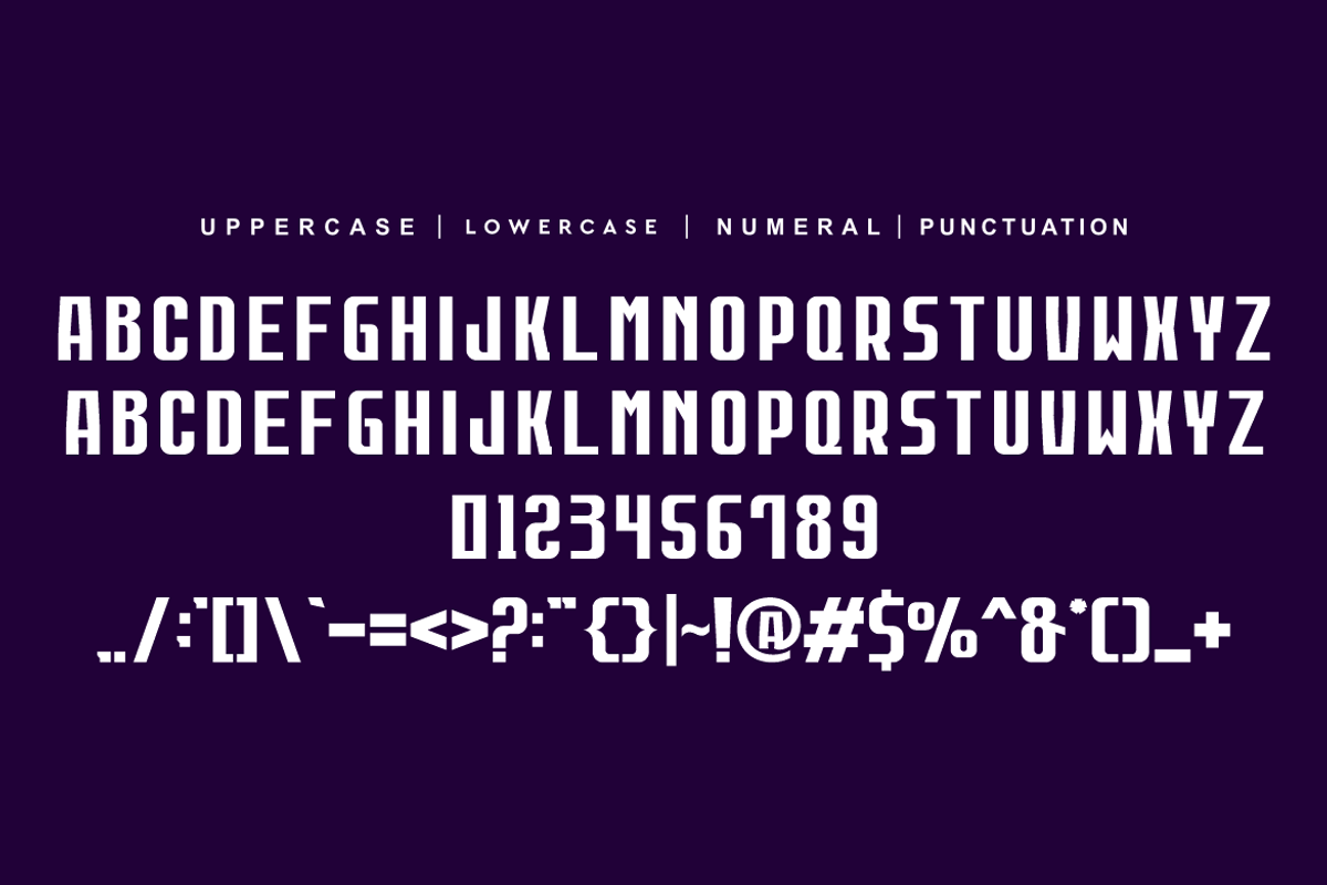 Gonad Qulanter, a Sans Serif Font by QR Design Studio (Photo 7 of 9)