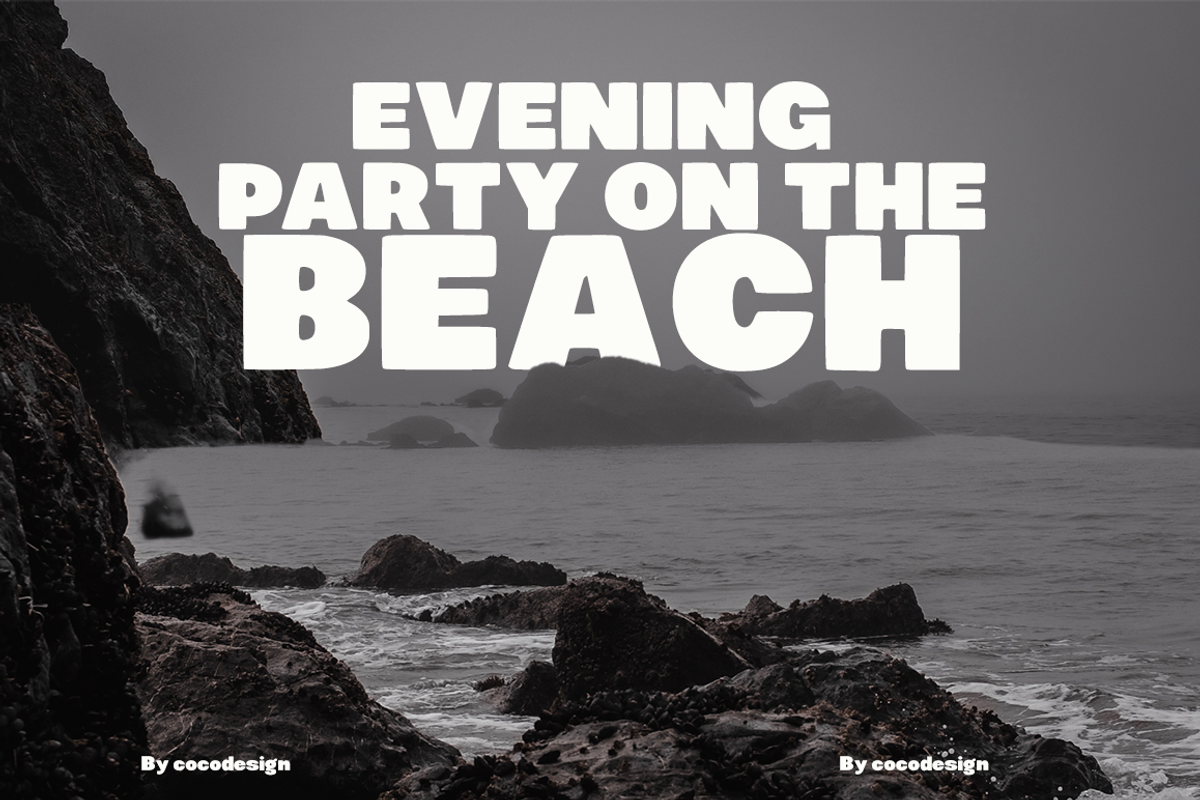 Sugreen – Organic Display Font, a Sans Serif Font by cocodesign (Photo 2 of 9)