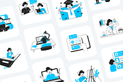 Bob - Learning Illustration Pack, an Education Illustration by Twfoo Studio (Thumbnail 5 of 6)