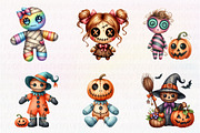 Halloween Voodoo Doll Clipart, an Illustration by CreationArt (Thumbnail 3 of 5)