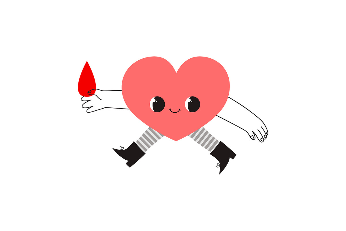 Hand-Drawn Blood Donation Clipart, a Healthcare Illustration by the_myro (Photo 8 of 23)