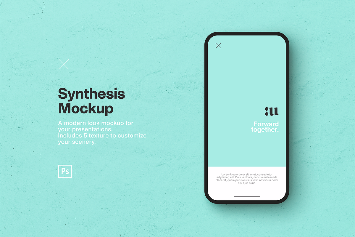 Synthesis - Smartphone Mockup, a Mockup by Unio Designs (Photo 2 of 6)