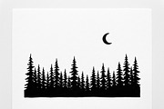 Majestic Pine Trees SVG, a Finance Illustration by Amazin_art (Thumbnail 29 of 32)