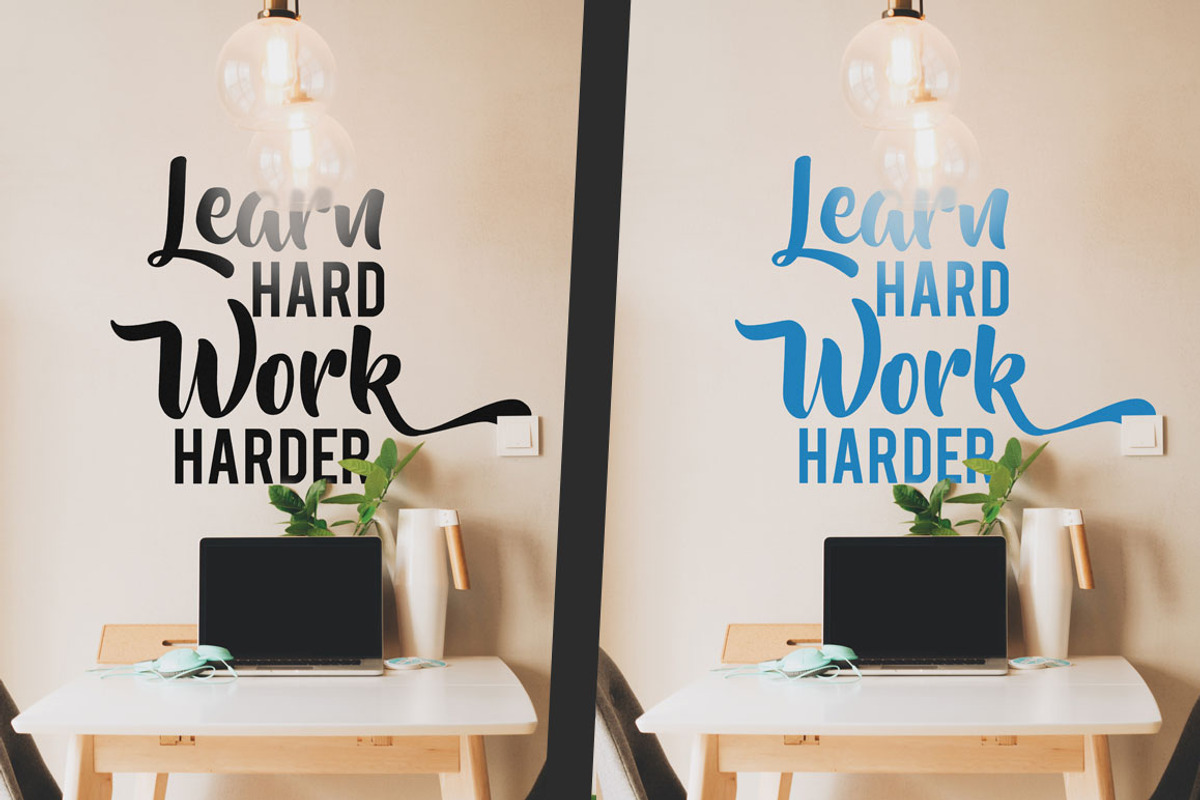 Logo/Text Wall Interior Mockup, a Print Template by MockUpgrade (Photo 2 of 4)