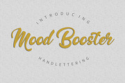 Mood Booster Font, a Script Font by BeFont (Thumbnail 1 of 5)