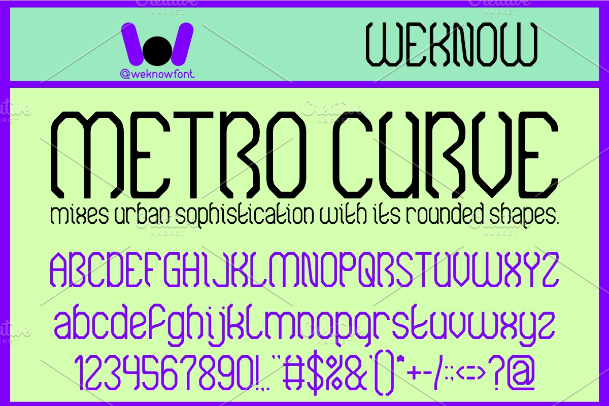 Digital Revolution font, a Font by weknow (Photo 4 of 8)