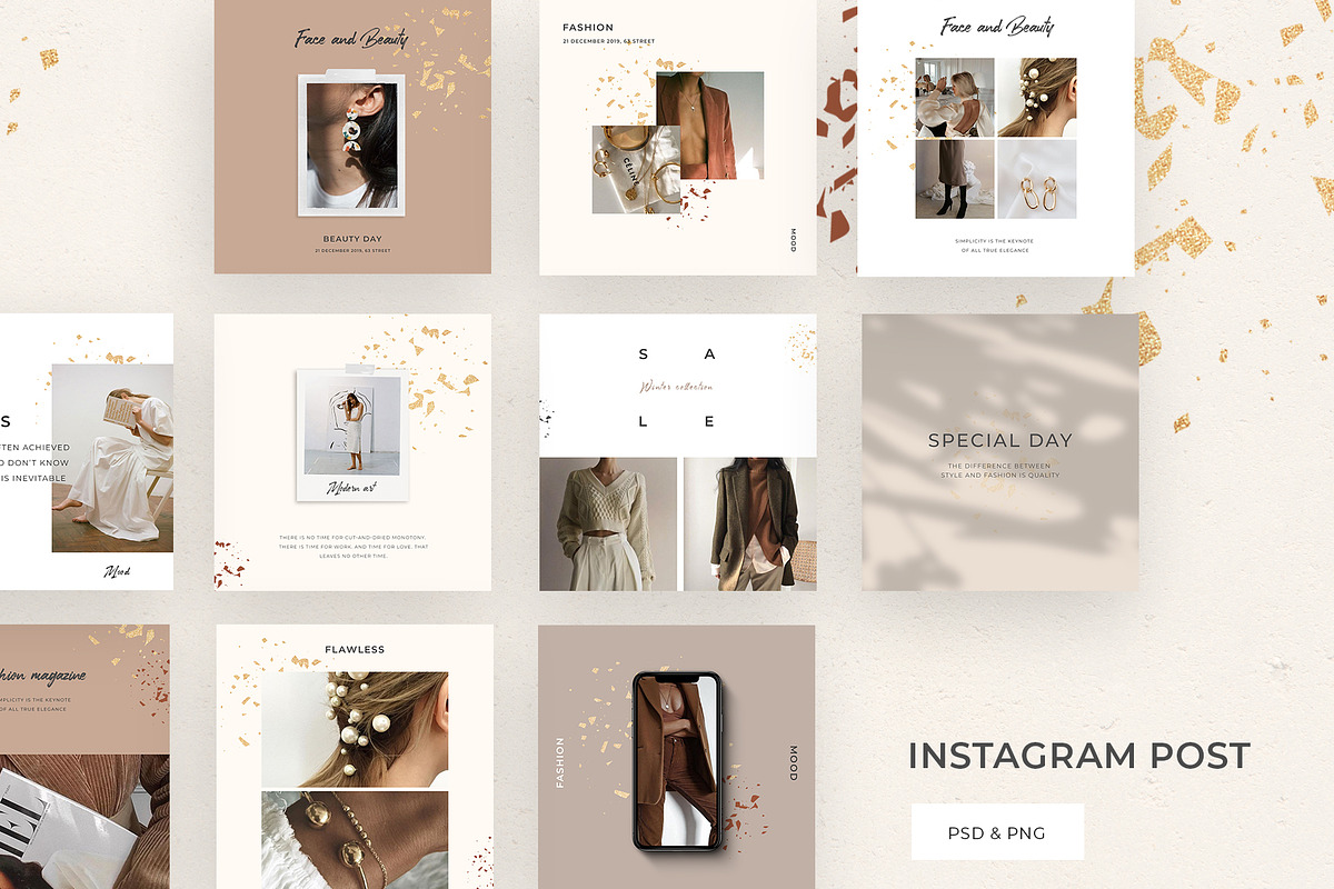 Soft social media template, a Social Media Template by Digital Breath templates (Photo 3 of 5)