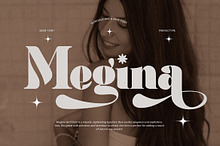 Megina Elegant Ligature Serif Font