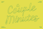 CS Ricotta Dashed, a Script Font by Craft Supply Co. (Thumbnail 2 of 8)