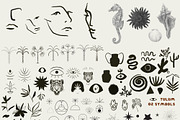 TULUM Textures & Brand design kit, an Object Graphic by Lana Elanor (Thumbnail 6 of 16)