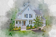 Watercolor Brush Portrait Action, an Action Add-On by MRI STUDIO (Thumbnail 8 of 16)