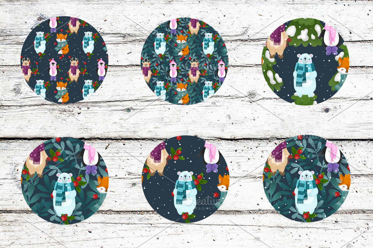 Winter collection., a Pattern Graphic by Vavavka (Photo 7 of 10)