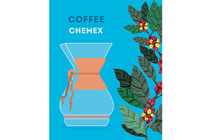 Coffee Chemex Poster