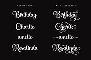 Mankind - Swirl Modern Script Font, a Script Font by Airotype (Thumbnail 2 of 13)