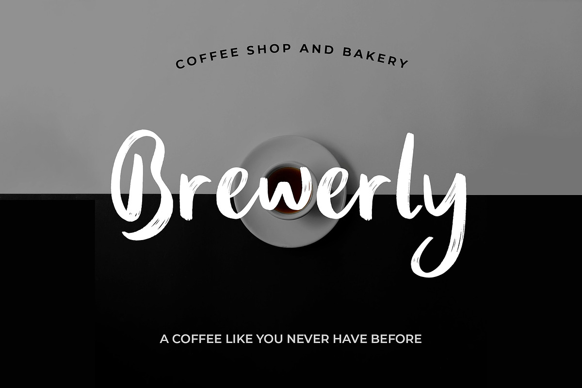 Hugost Handwritten Brush Font preview 2