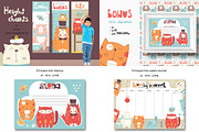 Big Kids Bundle Graphic & Patterns, an Animal Illustration by Nursery Art (Thumbnail 10 of 15)