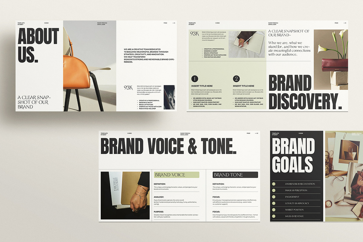 Strategy Presentation Template, a Presentation Template by ArtisanaAura (Photo 6 of 10)