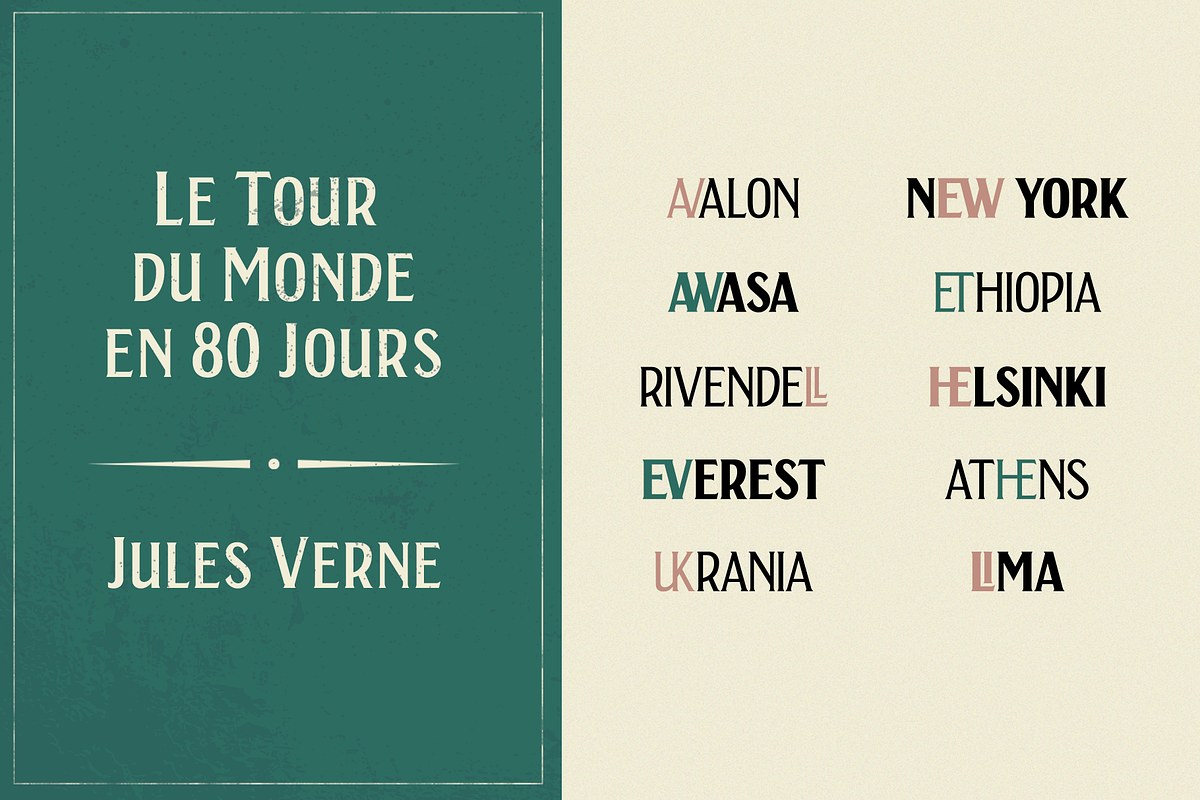 Andarillo - Display Font, a Serif Font by Franklin Veiga (Photo 10 of 11)