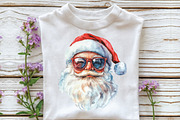 Quirky Santa Claus Head Clipart, an Illustration by CraftArtStudio (Thumbnail 4 of 6)