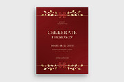 Christmas Flyer & Invite Template, a Flyer Template by BrandPacks (Thumbnail 3 of 5)