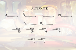 Driverlove Script Font