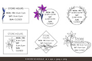 Minimalistic logo set. Logo template, a Branding & Logo Template by Ksenia Zmey (Thumbnail 4 of 11)