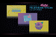 1980s Title Logo Animation Templates, a Branding & Logo Template by Wingsart Studio (Thumbnail 3 of 13)
