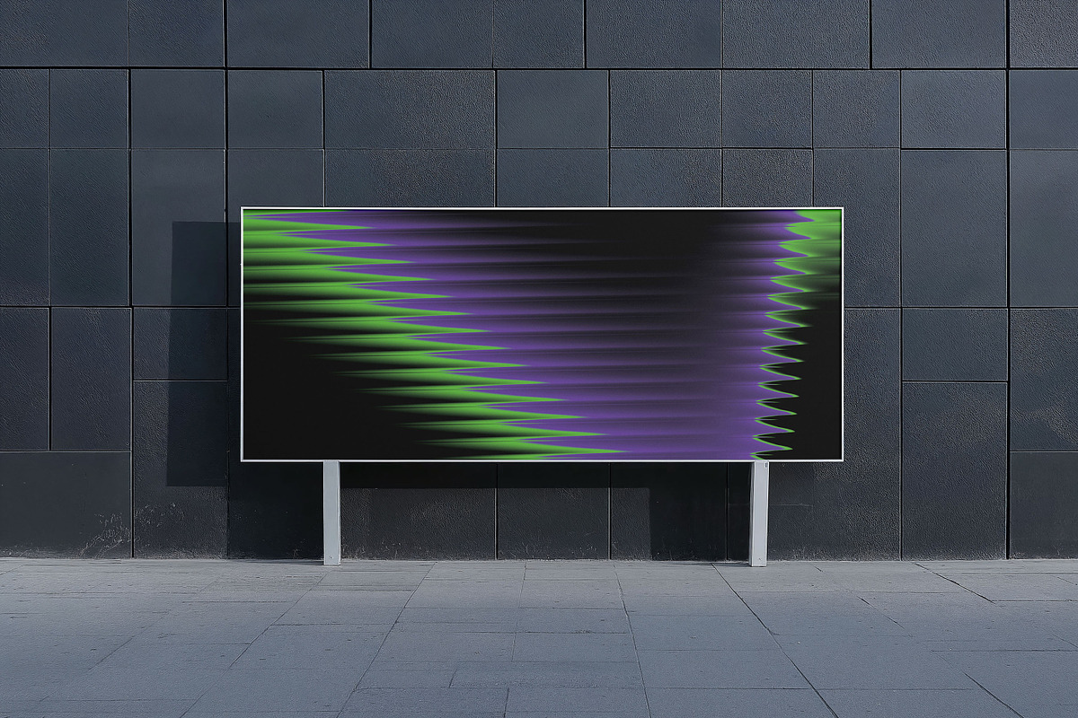 Spectral Glass Gradient Texture Art, a Background Graphic by Eltypesstudio (Photo 9 of 9)