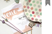 BIRTHDAY | watercolor invitation, an Invitation Template by Love Designs Co. (Thumbnail 3 of 3)
