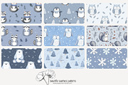 80 winter animals seamless pattern, a Pattern Graphic by Poppy Lane Studio (Thumbnail 5 of 11)